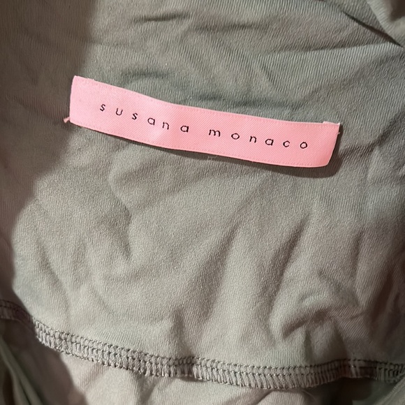 Susana Monaco Strapless Cut Out Gathered Dress - Picture 7 of 8